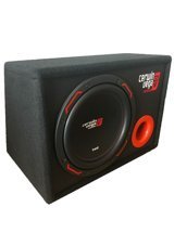 Cerwin H4124D 1200 W Mini Kabinli Subwoofer Siyah