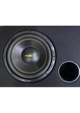 Forx Xw-12Y 1200 W Kabinli Subwoofer Kabinli Siyah