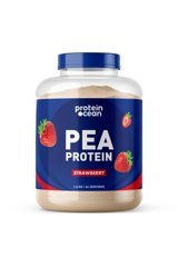 Proteinocean Pea Protein Çilekli Vegan Bitkisel Protein Protein Tozu 1.6 Kg