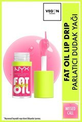 Nyx Professional Makeup Fat Oil Lip Drip Nemlendiricili Işıltılı Dudak Parlatıcısı Pembe