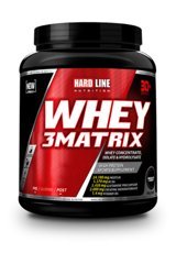 Hardline Whey 3 Matrix Muzlu Whey Protein Protein Tozu 908 Gr