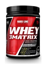 Hardline Whey 3 Matrix Çikolatalı Whey Protein Protein Tozu 454 Gr