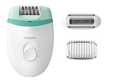 Philips Satinelle Essential BRE245/05 Genital Bölge Koltuk Altı Bacak İçin Kablolu Işıklı Epilasyon Aleti Yeşil