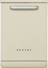 Vestel BM 5001 Retro 5 Programlı E Enerji Sınıfı 13 Kişilik Bej Solo Bulaşık Makinesi