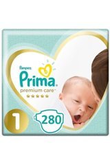Prima Premium Care Yenidoğan Göbek Oyuntulu Cırtlı Bebek Bezi 280 Adet