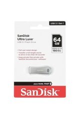 SanDisk Ultra Luxe SDCZ74-064G-G46 Şifreli USB 3.1 Type A 64 GB Flash Bellek Metal
