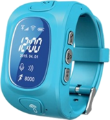 Wiky Watch GPS 52 mm Silikon Kordon Kare Sim Kartlı Çocuk Akıllı Saat Mavi