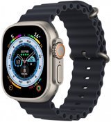 Winex Watch 8 Ultra Max Su Geçirmez Silikon Kordon Kare Unisex Akıllı Saat Siyah