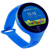 Wiky Watch S (WKY2646) GPS TPU Kordon Kare Sim Kartlı Çocuk Akıllı Saat Mavi
