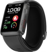 Huawei Watch D HarmonyOS Su Geçirmez 51 mm Silikon Kordon Dikdörtgen Tansiyon Ölçen Unisex Akıllı Saat Siyah