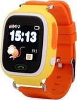 Eos TD-07S GPS Plastik Kordon Kare Sim Kartlı Çocuk Akıllı Saat Turuncu