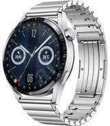 Huawei Watch GT 3 Elite HarmonyOS Su Geçirmez 45.9 mm Paslanmaz Çelik Kordon Daire Unisex Akıllı Saat Gümüş