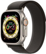 Apple Watch Ultra Apple Uyumlu WatchOS Su Geçirmez 49 mm Naylon Örgü Kordon Kare Unisex Sim Kartlı Akıllı Saat Siyah