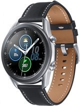 Samsung Galaxy Watch 3 (SM-R840) Tizen Su Geçirmez 46.2 mm Deri Kordon Daire Tansiyon Ölçen Unisex Akıllı Saat Siyah