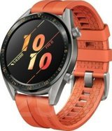 Huawei Watch GT Active Huawei LiteOS Su Geçirmez 46.5 mm Silikon Kordon Daire Unisex Akıllı Saat Turuncu