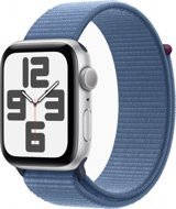 Apple Watch SE 2 Apple Uyumlu WatchOS Su Geçirmez 44 mm Örgü Kordon Kare Unisex Akıllı Saat Mavi