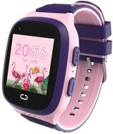 Slazenger SL.09.2158.5 GPS Su Geçirmez Silikon Kordon Kare Kameralı Çocuk Akıllı Saat Mor
