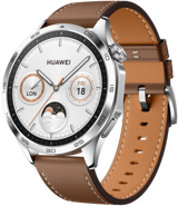 Huawei Watch GT 4 (55020BGW) HarmonyOS Su Geçirmez 46 mm Deri Kordon Daire Unisex Akıllı Saat Kahverengi