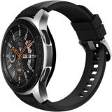 Samsung Galaxy Watch (SM-R800) Tizen Su Geçirmez 49 mm Silikon Kordon Daire Unisex Akıllı Saat Siyah