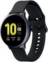 Samsung Galaxy Watch Active 2 (SM-R820NZ) Tizen Su Geçirmez 44 mm Silikon Kordon Daire Unisex Akıllı Saat Siyah