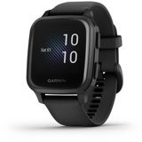 Garmin Venu Sq Music Edition Su Geçirmez 40.6 mm Silikon Kordon Kare Unisex Akıllı Saat Siyah