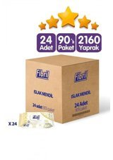 Fibril Care Papatya Kokulu 90 Yaprak 24'lü Paket Islak Mendil