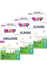 Hipp Combiotic Keçi Sütlü Tahılsız Organik 2 Numara Devam Sütü 3x400 gr