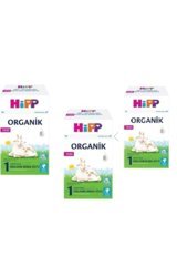 Hipp Keçi Sütlü Yenidoğan Tahılsız Organik 1 Numara Devam Sütü 3x400 gr