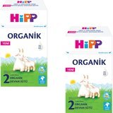 Hipp Combiotic Keçi Sütlü Tahılsız Organik 2 Numara Devam Sütü 2x400 gr