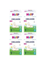 Hipp Keçi Sütlü Yenidoğan Tahılsız Organik 1 Numara Devam Sütü 4x400 gr