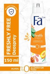 Fa Freshly Free Pudrasız Sprey Kadın Deodorant 150 ml