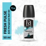 Fa Fresh Pulse Pudrasız Ter Önleyici Antiperspirant Roll-On Erkek Deodorant 50 ml