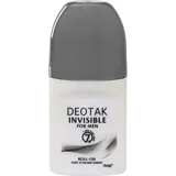 Deotak Invisible Pudrasız Ter Önleyici Organik Antiperspirant Roll-On Erkek Deodorant 35 ml