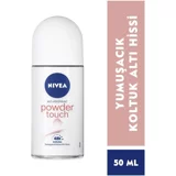 Nivea Powder Touch Pudralı Ter Önleyici Antiperspirant Roll-On Kadın Deodorant 50 ml