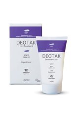 Deotak Soft Pudrasız Ter Önleyici Organik Krem Unisex Deodorant 35 ml