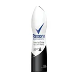 Rexona Invisible Black+White Pudrasız Ter Önleyici Antiperspirant Sprey Kadın Deodorant 150 ml