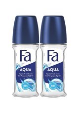Fa Aqua Pudrasız Ter Önleyici Antiperspirant Roll-On Kadın Deodorant 2x50 ml