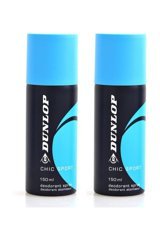 Dunlop Chic Sport Pudrasız Ter Önleyici Sprey Erkek Deodorant 2x150 ml