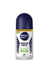 Nivea Sensitive Protect Pudrasız Ter Önleyici Antiperspirant Roll-On Erkek Deodorant 50 ml