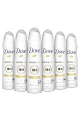 Dove Invisible Dry Pudrasız Ter Önleyici Antiperspirant Sprey Kadın Deodorant 6x150 ml