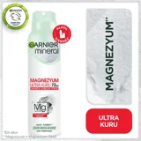 Garnier Mineral Magnezyum Ultra Kuru Pudrasız Ter Önleyici Antiperspirant Sprey Kadın Deodorant 150 ml