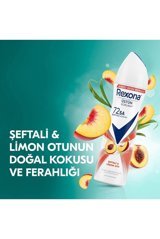 Rexona Üstün Koruma Şeftali&Limon Otu Pudrasız Ter Önleyici Antiperspirant Sprey Kadın Deodorant 150 ml