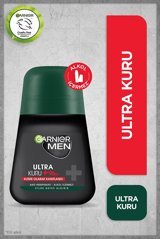 Garnier Ultra Kuru Pudrasız Ter Önleyici Antiperspirant Roll-On Erkek Deodorant 50 ml