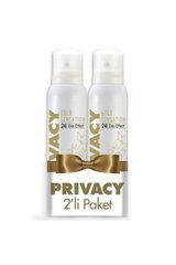Privacy Gold Sensation Pudrasız Ter Önleyici Sprey Kadın Deodorant 2x150 ml
