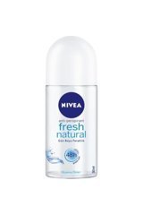 Nivea Fresh Natural Pudrasız Ter Önleyici Antiperspirant Roll-On Kadın Deodorant 6x50 ml