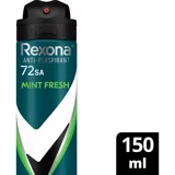 Rexona Mint Fresh Pudrasız Ter Önleyici Antiperspirant Sprey Erkek Deodorant 150 ml