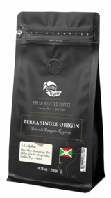 Coffee Tropic Terra Single Origin Frenk Üzümü Aromalı Burundi Rwegura Kayanza French Press Arabica Çekirdek Filtre Kahve 250 gr