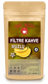 Mare Mosso Muz Aromalı Arabica Öğütülmüş Filtre Kahve 250 gr