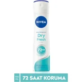 Nivea Dry Fresh Pudrasız Ter Önleyici Antiperspirant Sprey Kadın Deodorant 150 ml