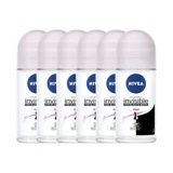 Nivea Invisible Black & White Pudrasız Ter Önleyici Antiperspirant Roll-On Kadın Deodorant 6x50 ml